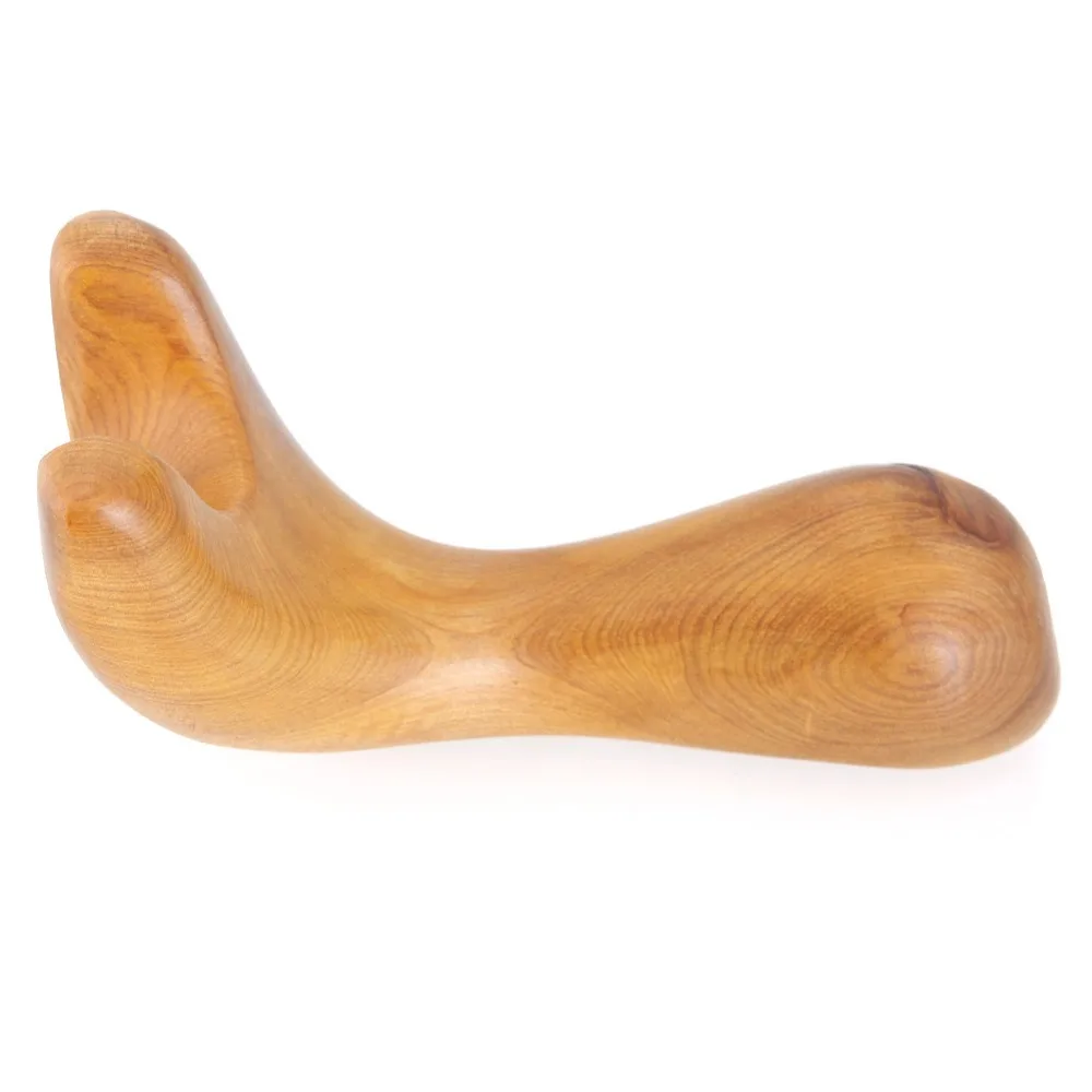 1 шт. ароматный деревянный лицевой нос Gua Sha инструмент для акупунктурного массажа тела ручной ролик Спа Массажер здоровье палочка инструмент#242875