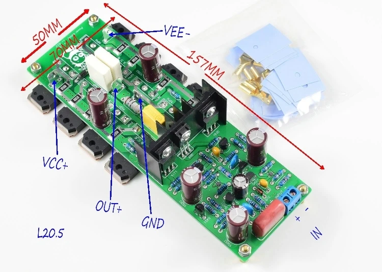Ljm l20b duplo canal 500w música áudio