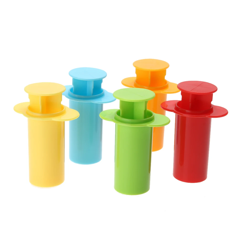 5pcs Set Plasticine Mold Tools Set Kit Polymer Clay DIY Love Heart Stars Noodles Plasticine Tools