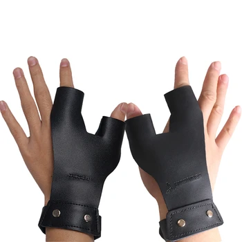 

Free shipping 1 pair archery arm guard for left and right hand archers bow and arrow shooting hand guard protector