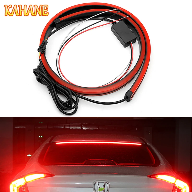 

KAHANE LED Car Flowing Additional Brake Rear Light Car DRL Day Running Light FOR VW Golf Polo T5 Passat GTI Skoda Octavia Fabia