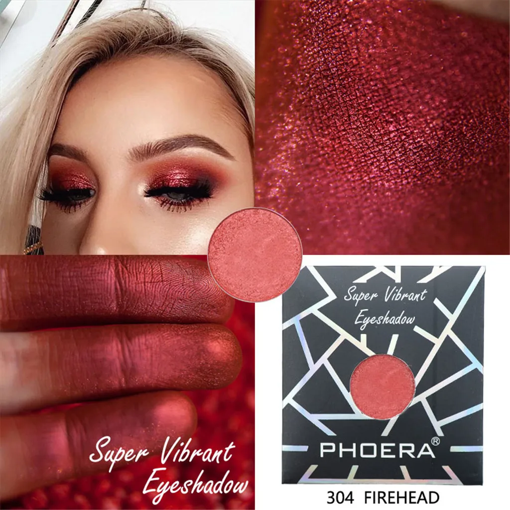 

ISHOWTIENDA Shimmer Glitter Eye Shadow Po Customize Magnetic Pan Eyeshadow Collection Brighten skin