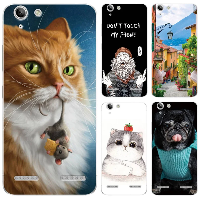 

Case For Lenovo Vibe K5 Plus Printing Drawing Design Patterned For Lenovo Vibe K5 K 5 Case A6020 Case Phone Protector Back Cover