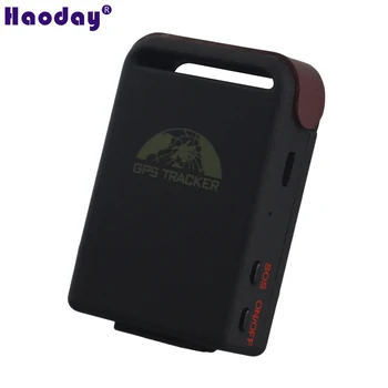 

GPS Magnet Locator with Waterproof Bag Mini GPS Vehicle Tracker GPS102B with Box Voice Monitoring Device with Shock Sensor Alarm