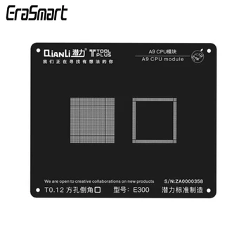 

QianLi ToolPlus 3D iBlack iPhone A9 CPU Module BGA Reballing Black Stencil