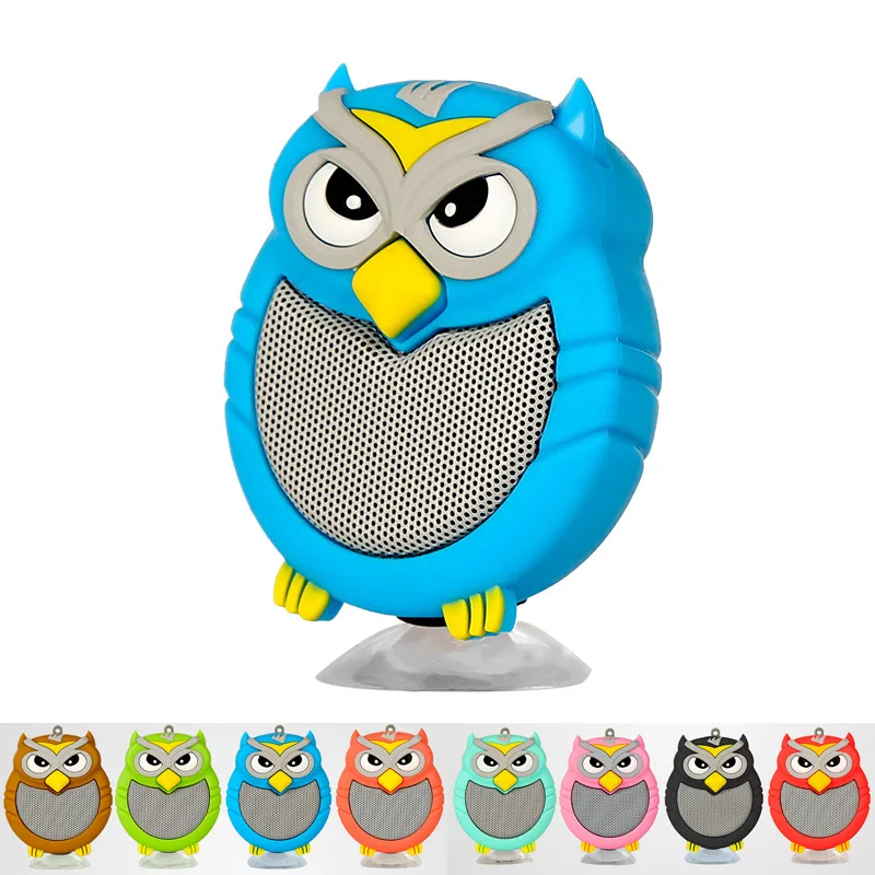 Cute Owl Bluetooth Speaker Cartoon Portable Wireless Speakers Outdoor