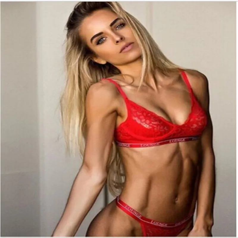 Chained cute skinny lingerie