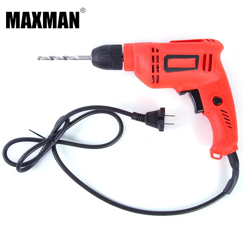 MAXMAN Straight Plug In Multifunction Electric Drill Positive Negative