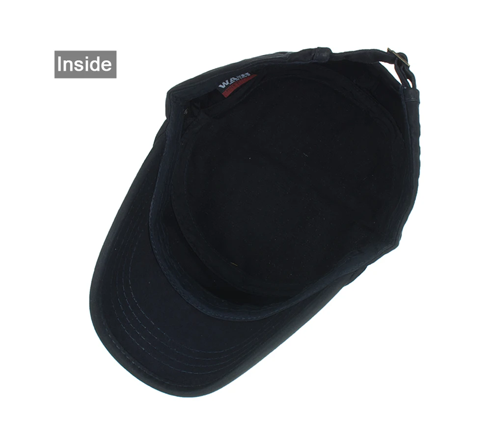 Joymay Новое поступление весна унисекс Регулируемая плоская кепка военные шапки Мода Досуг Повседневный западный стиль Snapback HAT P015