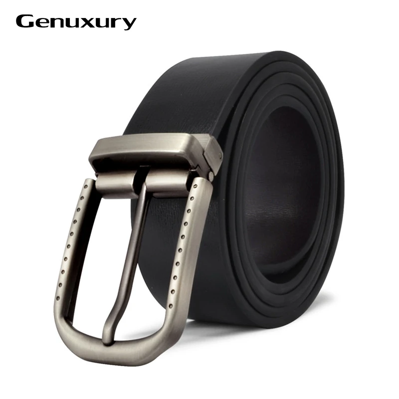 Genuxury 100 high quality cowboy cintos fancy vintage jeans cowhide