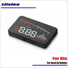 Liislee для Kia Sedona/Sorento/Sportage OBD2 Предупреждение автомобильный коллиматорный Дисплей вождения Экран проектор лобовое стекло