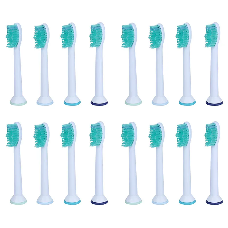 16PCs/4Pack HX6014 Electric Toothbrush Heads Replacement For Philips