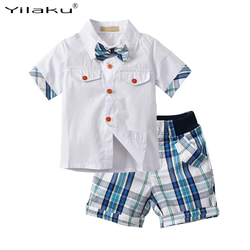 Toddler Little Boy Kids Summer Floral Shirt Bermuda Shorts Outfit Set Clothes