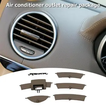 

Front Left/Right A/C Vent Outlet Grille Repair Kit for W164 ML300 GL450 06-11 ABS+PC Easy to Install and Direct to Install