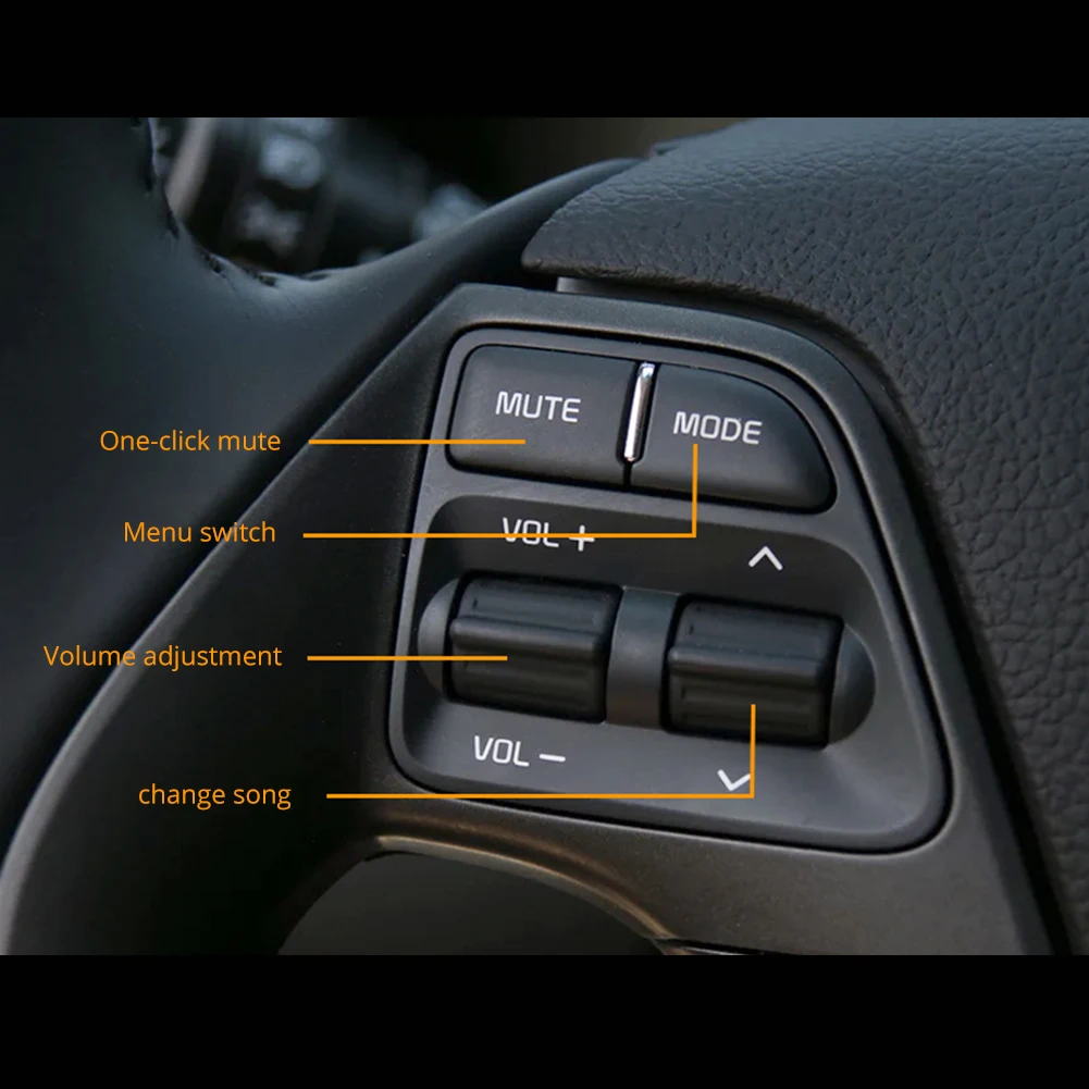 Многофункциональный круиз контроль руль модификация Кнопка Поддержка Bluetooth телефонный звонок для Kia K3/ks3