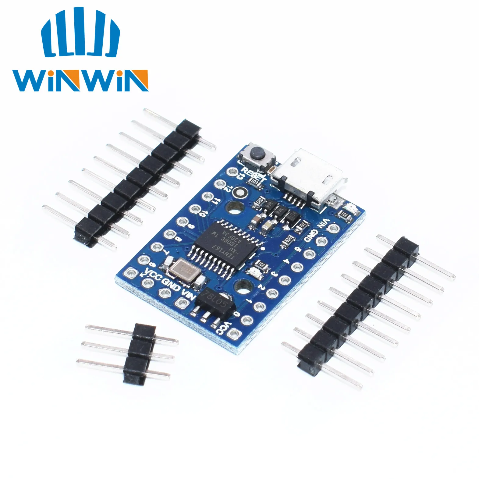 

Free Shipping 10pcs Digispark Pro kickstarter development board use Micro ATTINY167 module usb