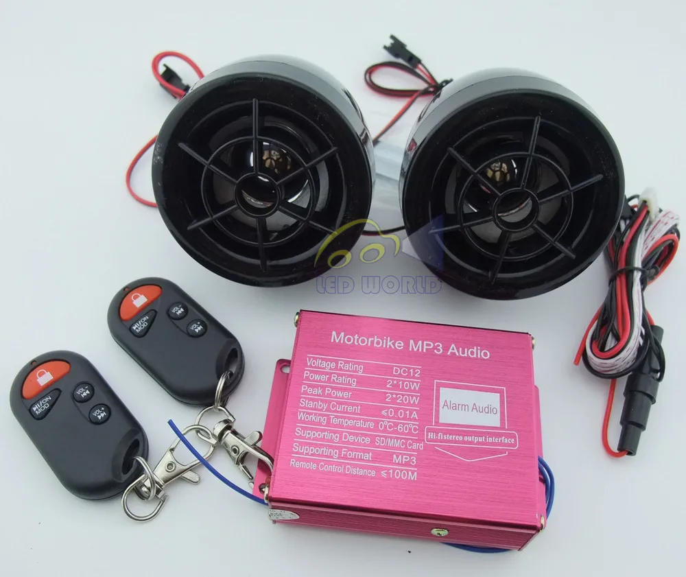 motorcycle mp3 audio