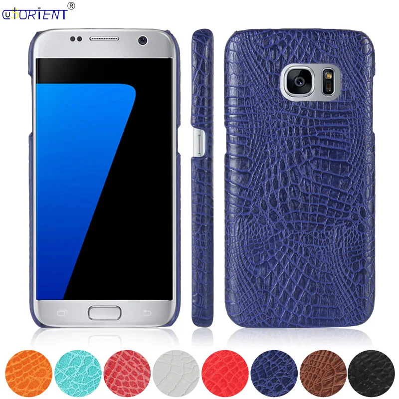 

For Samsung Galaxy S7 S 7 G930 Crocodile Veins Bumper Case SM G930F G930FD G930S G930A G9300 G930V G930P Ultra Thin Hard Cover