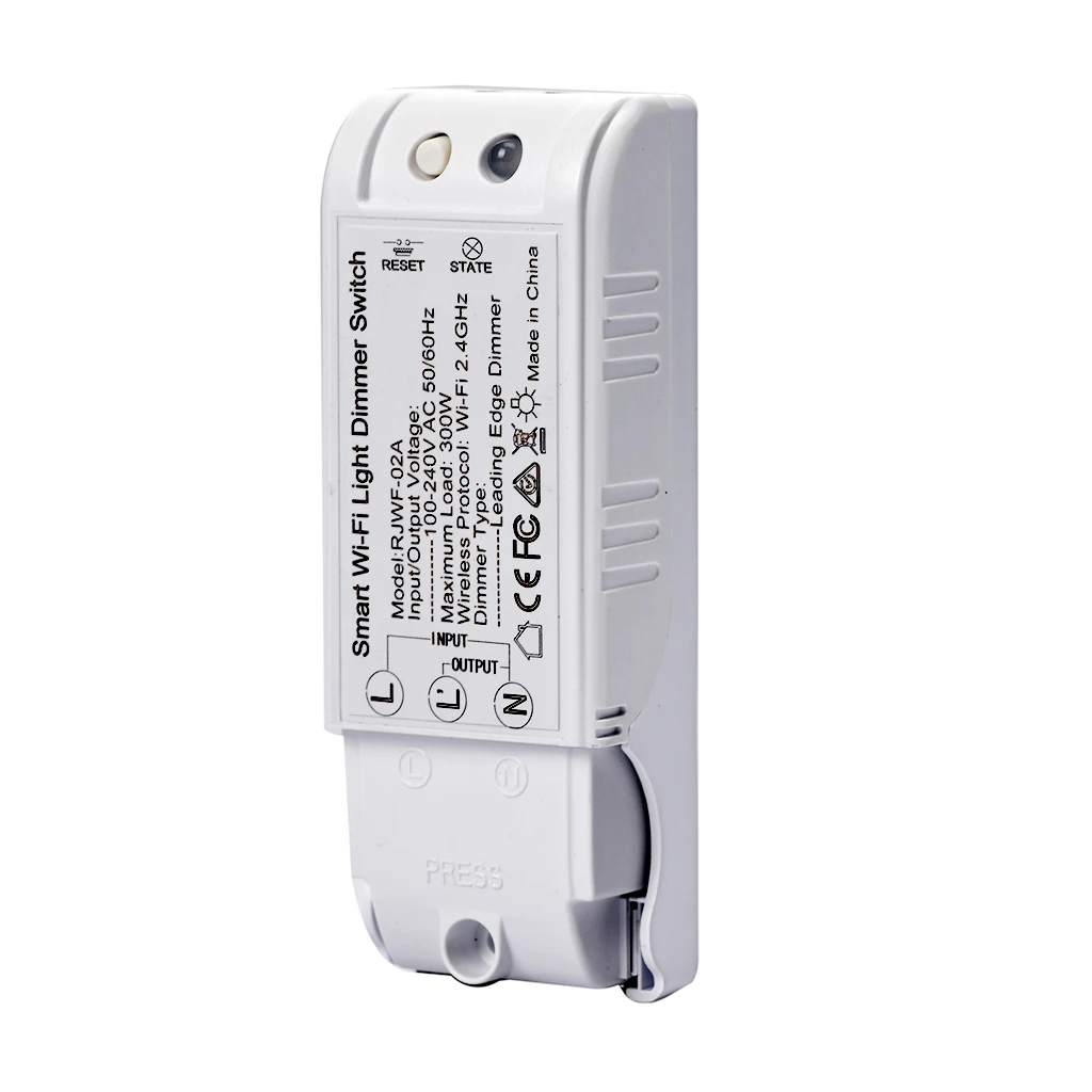 

WiFi DIY Dimmer Switch Smart Light Switch Controller Home Automation And Voice Control Dimmer Switch Works With Alexa / Google