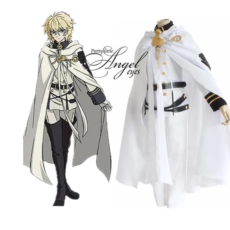 

Anime Seraph of the end Mikaela Hyakuya Costume Cosplay Vampire Full set