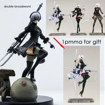 

NieR Automata Japan Anime New Action Figure 12CM PVC Model Toy YoRHa No. 2 Type B 2B Collection Cartoon Painted Figure Toys