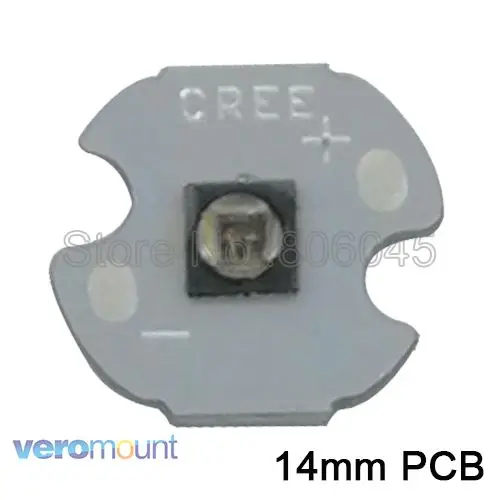 Osram инфракрасный ИК 850nm 3 Вт 3939 SFH 4716S светодиодный излучатель ночного видения на 8 мм 10 мм 12 мм 14 мм 16 мм 20 мм алюминиевая печатная плата - Испускаемый цвет: 14mm PCB
