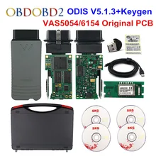 Оригинальный VAS5054 OKI Keygen VAS5054A Bluetooth AMB2300 ODIS V4.4.10 для V/AUDI/SKODA/SEAT VAS 5054A VAS6154 wifi UDS для VAG