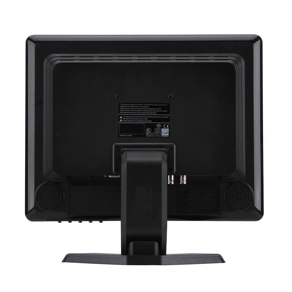 15 дюймов QUAD Экран дисплея CCTV TFT-LED монитор с металлический корпус BNC разъем VGA для ПК Мультимедийный монитор Дисплей микроскоп