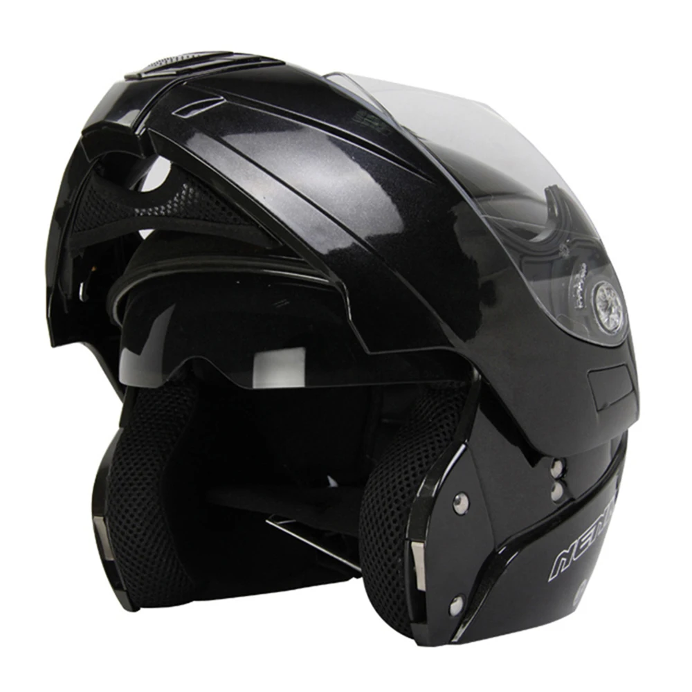 NENKI мотоциклетный шлем флип UpHelmet дышащий комфорт двойной объектив крушение Touring Мотоцикл Полный шлем для мотоцикла