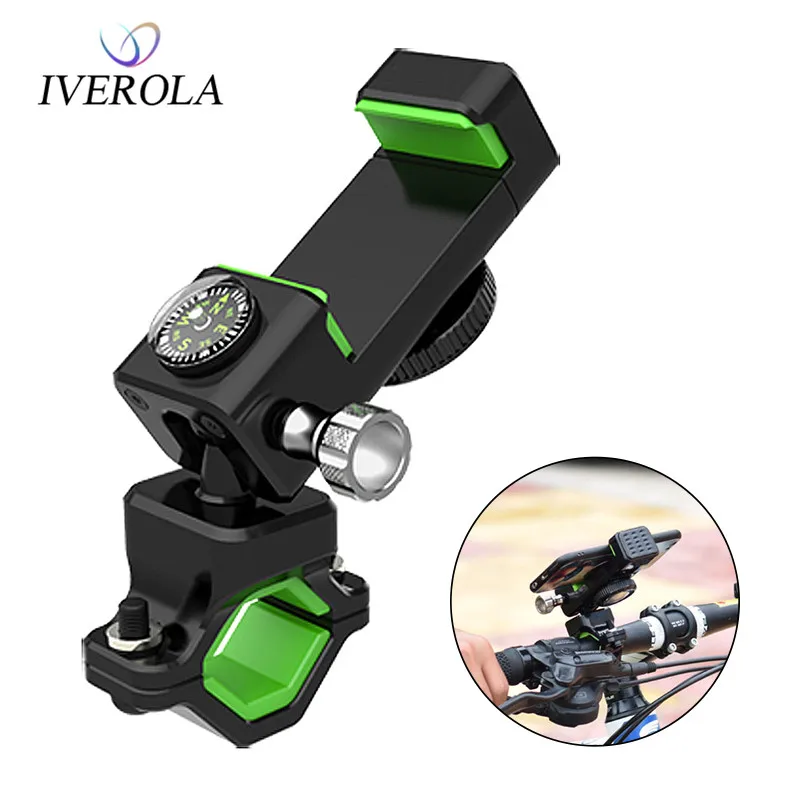 

Univerola Bike Phone Holder for iPhone Motorcycle Mobile Holder Stand Bracket Bicycle Handlebar Mount Cell Phone Clip Support