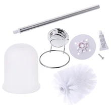 1 Набор туалетной щетки с держателем набор всасывание для туалета чаша настенный вмонтированный ершик держатель набор из нержавеющей стали аксессуары для ванной комнаты