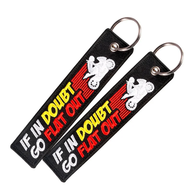 IF-IN-DOUBT-GO-FlLAT-OUT-Embroidery-Letter-Key-Chain-Bijoux-Keychain-for-Motorcycles-and-Cars (4)