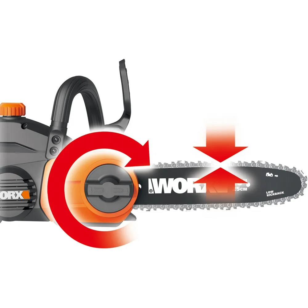 Пила цепная аккумуляторная WORX WG322E 20В