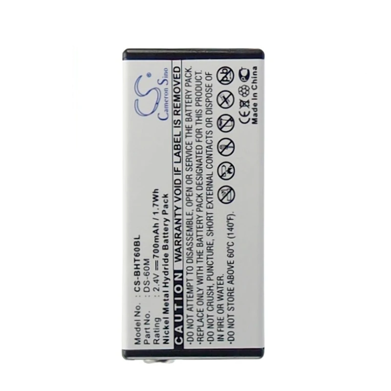 Аккумулятор Cameron Sino 700mah для DENSO B-60N BHT 8000 BHT-6000 DS-60M штрих-кода, аккумулятор сканера