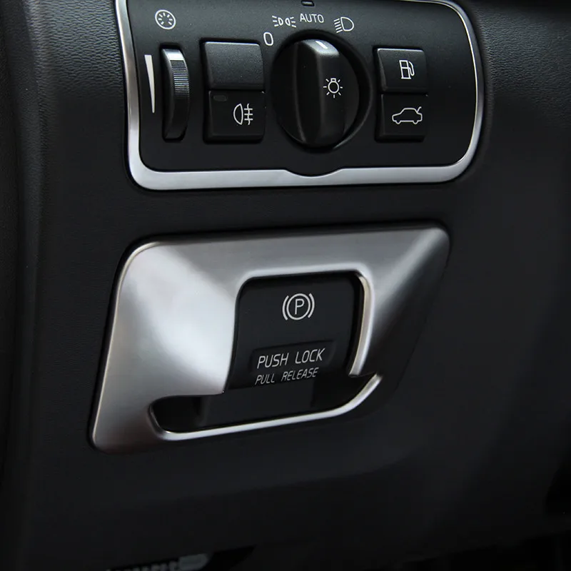 

Car Electronic Hand Brake Button Cover Trim For VOLVO XC60 S60 V60 S80 Accessories Car Styling