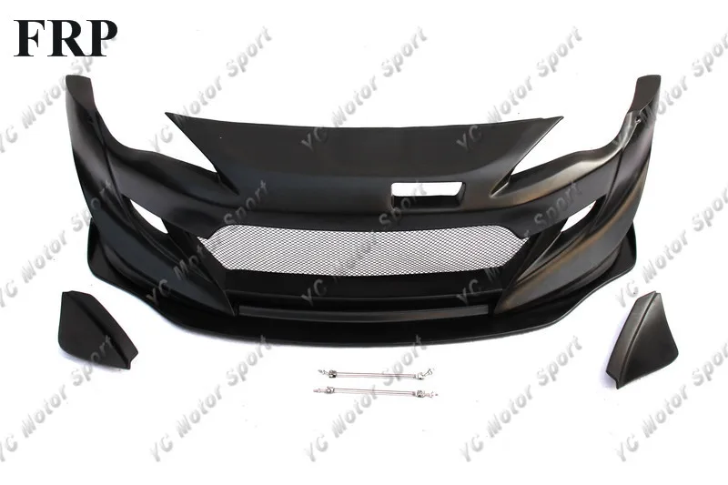 2012-2017 GT86 FT86 ZN6 FRS BRZ Greddy X Pandem Ver.3 Aero Style Front Bumper FRP (6)