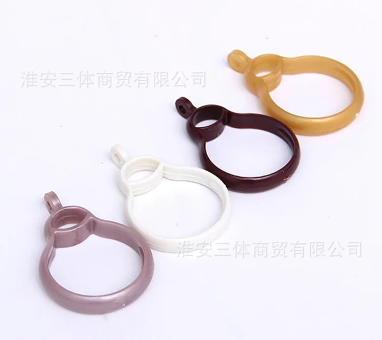 

20pcs/Lot Curtain Rings, Roman Curtain Rod Hook Accessories, Free Shipping