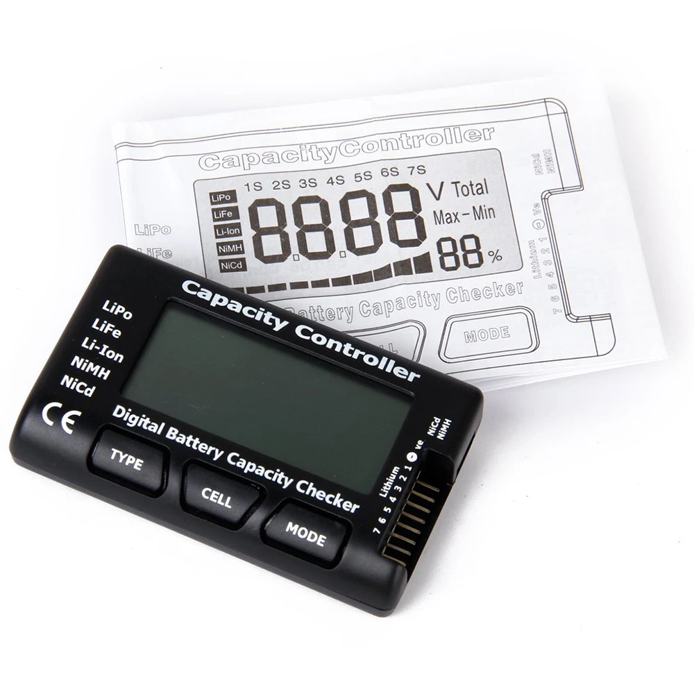Цифровой аккумулятор Checker RC CellMeter 7 для LiPo LiFe Li Ion NiMH Nicd новый контроллер емкости