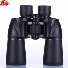 ZIYOUHU 10X50 Профессиональный бинокль шейный ремешок кемпинг охотничьи прицелы мощный бинокль телескоп Bak4 Призма Оптика черный