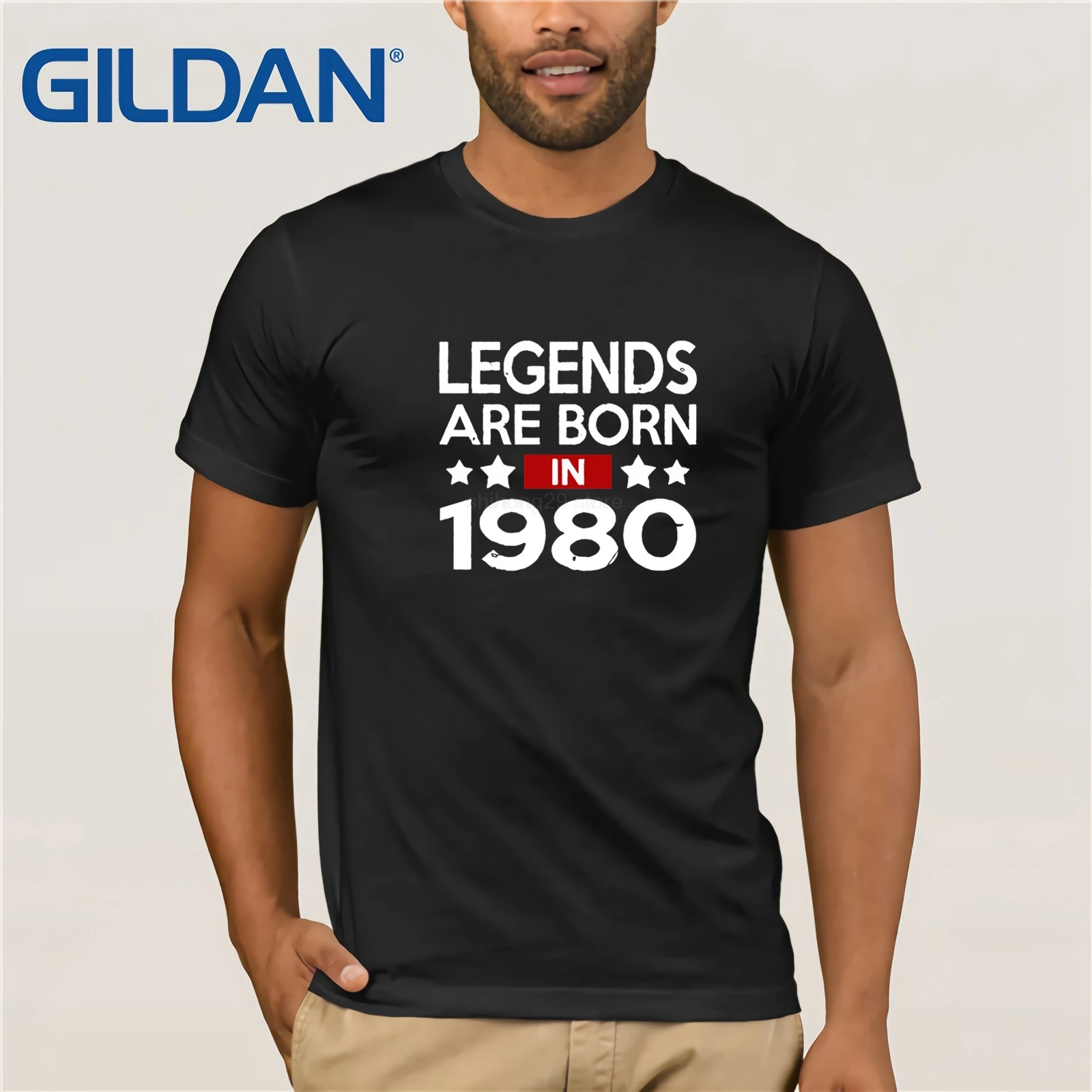 Camiseta винтажная рубашка Legends Are Born In 1980 Футболка мужская унисекс футболка 80s ретро брендовая одежда топы хипстерские футболки