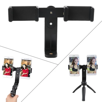 

Mini Tripod Tabletop Smartphone Mount Clip Holder Stand w Ballhead for iPhone X/8/7 Plus Huawei Xiaomi DSLRs Gopro 3 4 Hero 5