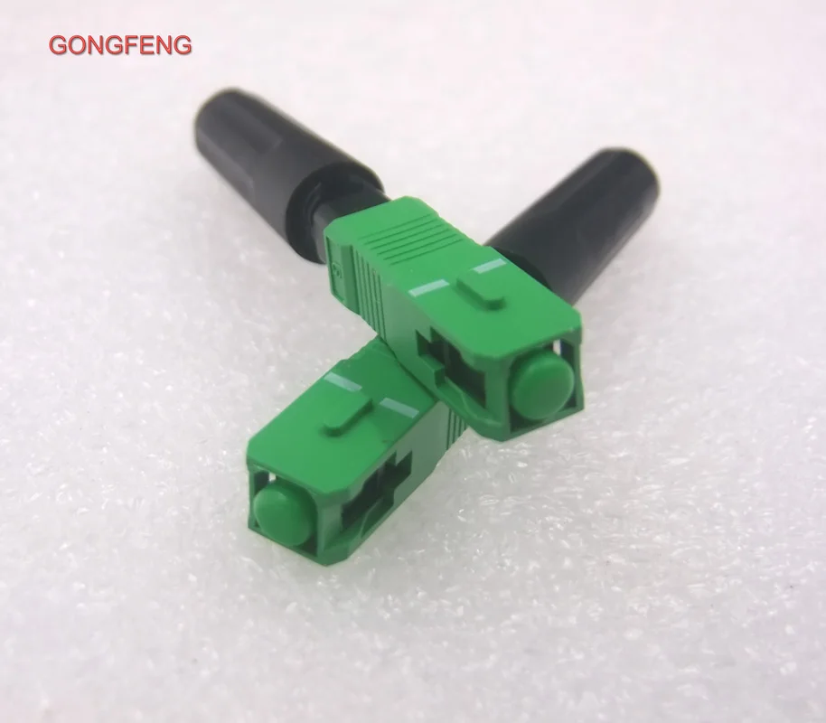GONGFENG 100 шт. Новинка SC/APC Оптическое волокно быстрое соединение FTTH встроенный