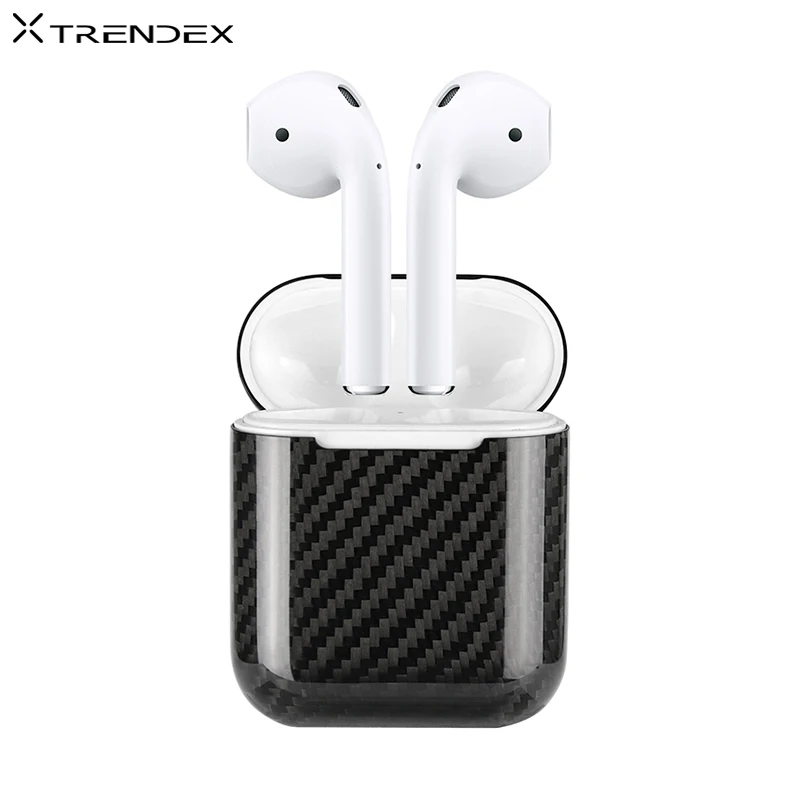 TRENDEX облегающий чехол s для AirPods Версия 1 2 100% натуральная углеродного волокна