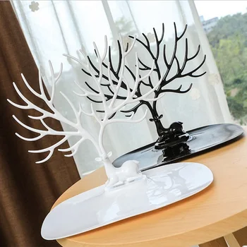 

Deer Stand Jewelry Display Tree Storage Racks Organizer Necklace Earrings Rings Jewelry Holder 25*15*22cm