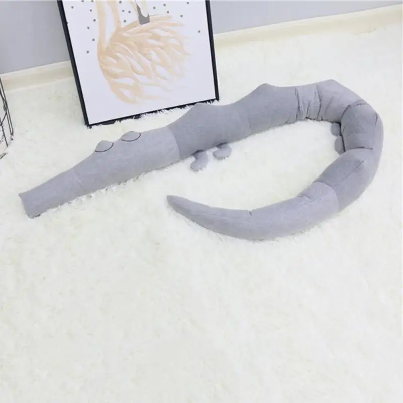 Newborn Baby Bed Bumper 185cm Infant Bed Crib Protection Kid Baby Bedding Accessories Children Crocodile Pillow Toddler Room Toy Newborn Baby Bed Bumper 185cm Infant Bed Crib Protection Kid Baby Bedding Accessories Children Crocodile Pillow Toddler Room Toy