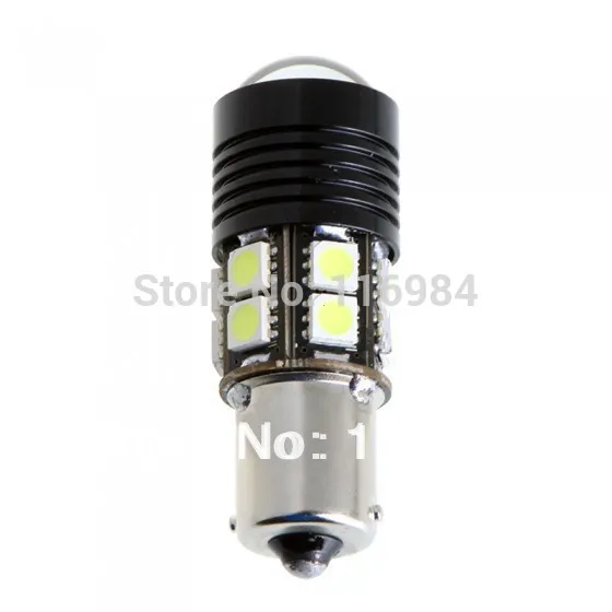 Комплект из 2 предметов Белый 1156 BA15S 10 Вт белый R5 & 12 5050 SMD светодиодный Поворотная