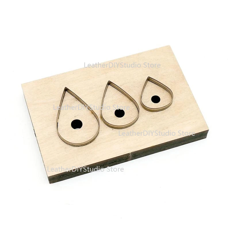 

Japan Steel Blade Leather Drop Earring Die Cut Rule Cutter Mold for DIY Leather Punch Crafts Tool 30/50/80mm