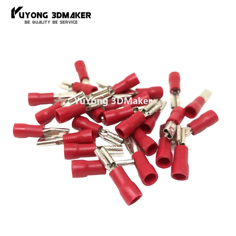 

10pcs/pack Female Crimp-on Spade Terminal,Spade Connector for Micro Limit Switch