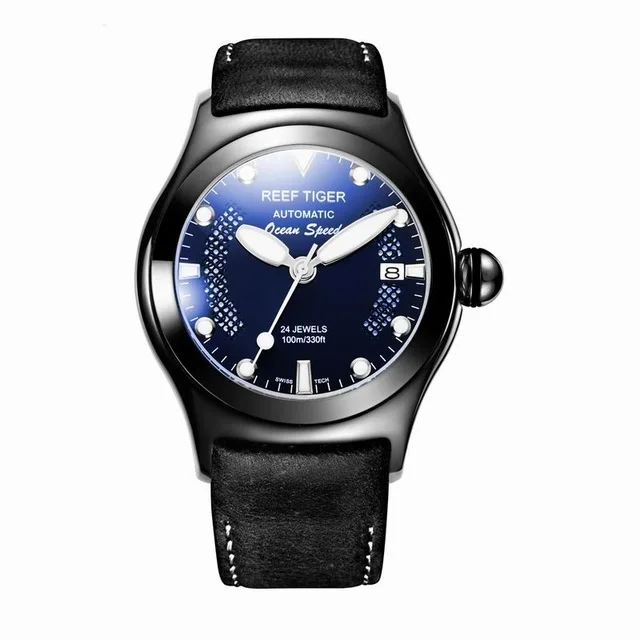 Reef Tiger Aurora Serier RGA704 мужские модные бизнес-часы с циферблатом автоматические механические наручные часы - Цвет: p17