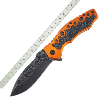 

Stainless steel forged sharp blade tactical folding knife fast assisted opening survival hunting rescue survival outdoor tool